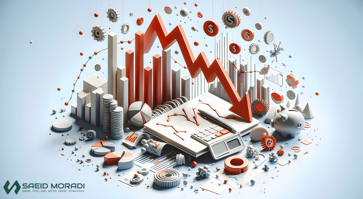 از رشد به بقا؛ تغییر پارادایم مدیریت در ایران امروز 1 economic crisis business illustration 1